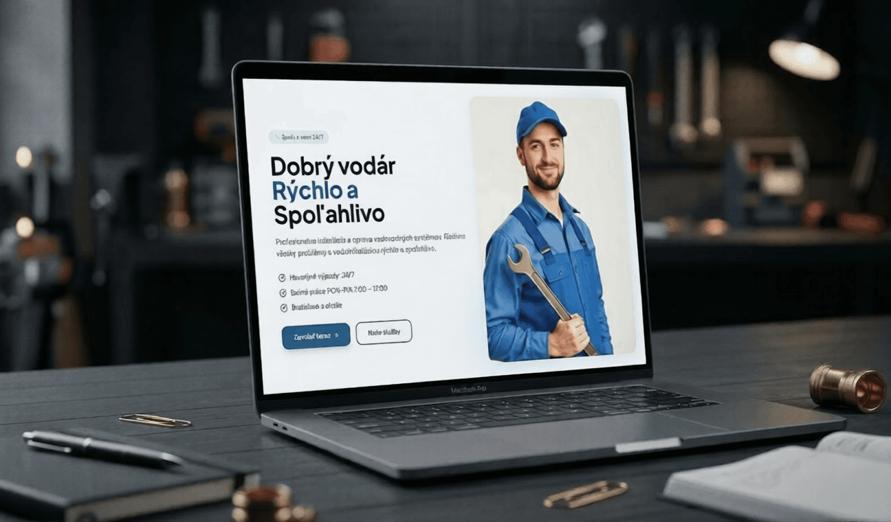 Dobry Vodar - Professional plumber website